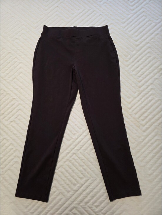 Michael Kors Pants - Michael Kors Women's Brown Dress Pants Elastic Waistband Size Large